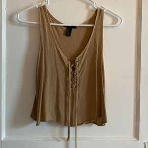 Shoelace Tank Top